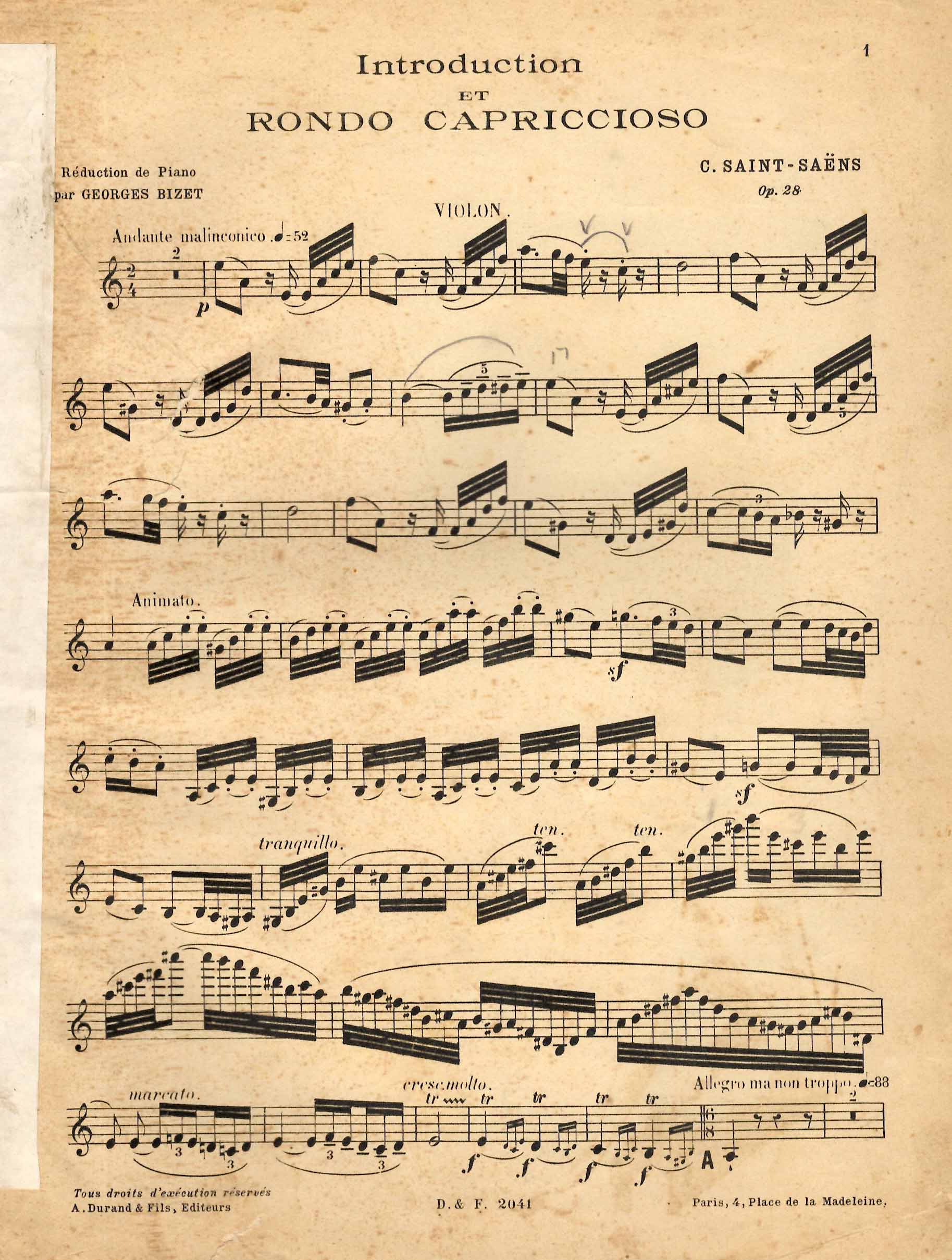 Introduction et Rondo Capriccioso, op. 28